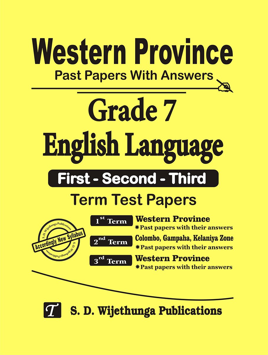7 English Language Past Papers